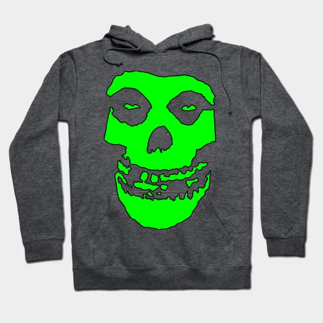 Crimson Ghost - Green Solid Hoodie by Controlled Chaos